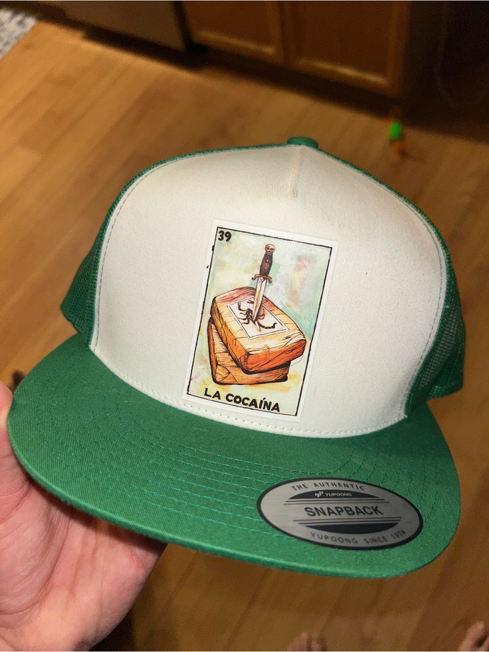 Custom 1/1 Loteria Card Design Official Snapback